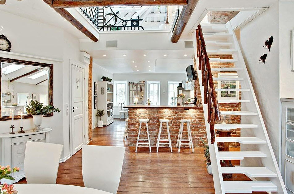 Отделка лестницы в доме: выбор стиля и материалов