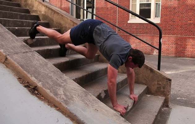 Как тренироваться на лестнице?