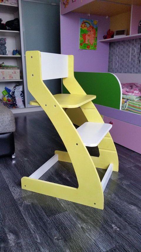 Самодельный детский стул «вырастайка»